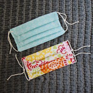 Set of 2 Adult Face Masks